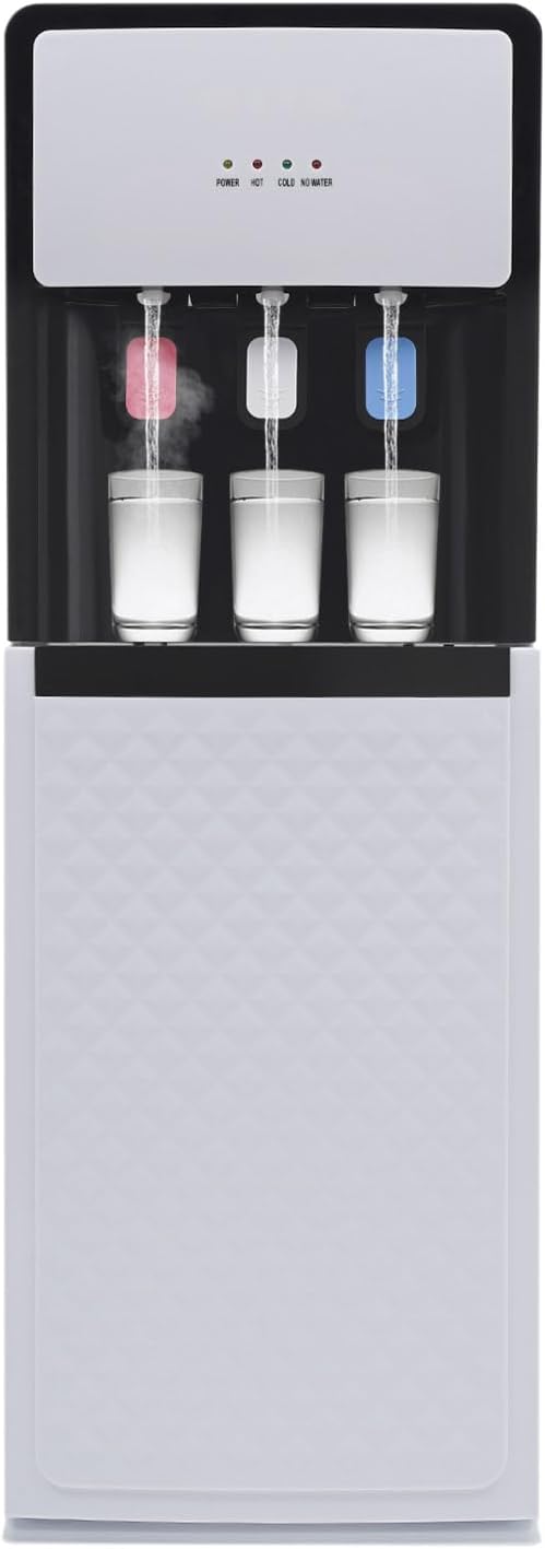 Electric Water Dispenser, Hot Water Dispenser, Electric Water Dispenser, Hot and Cold Water Dispenser, Removable Water Return Closure, for Office, Home
