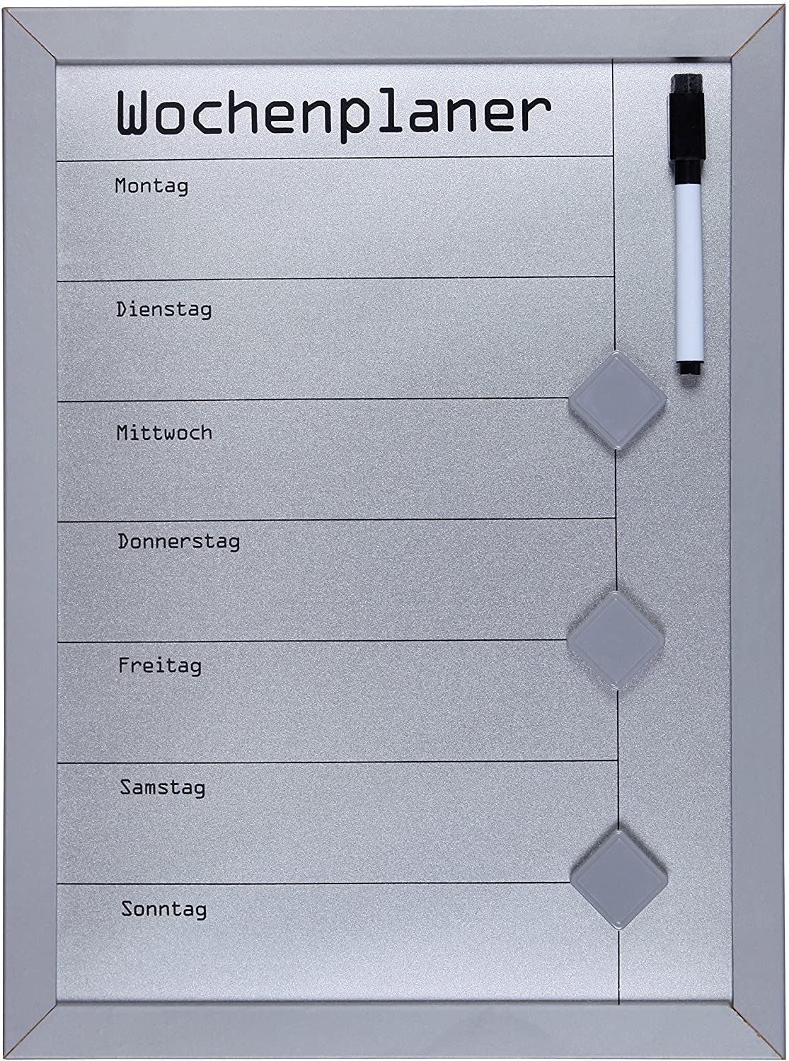 Iberia Magnettafeln Magnetic Weekly Planner Board (39 x 29 cm) 61132