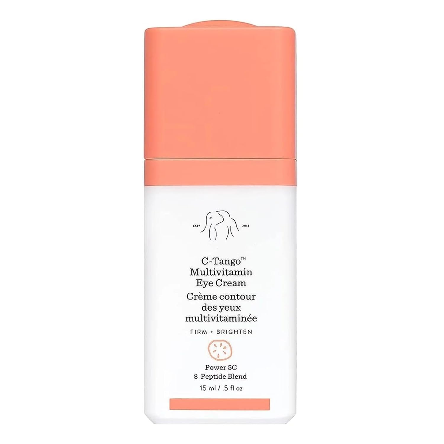 Generic 15ml Eye Cream, Whitening, Whitening, Repairing Wrinkles, Aging and Firming Cream, Vitamin C, Brightening Eye Cream, Black Circles and Edema, Eye Cream, Anti-Aging, Smooth Skin Care