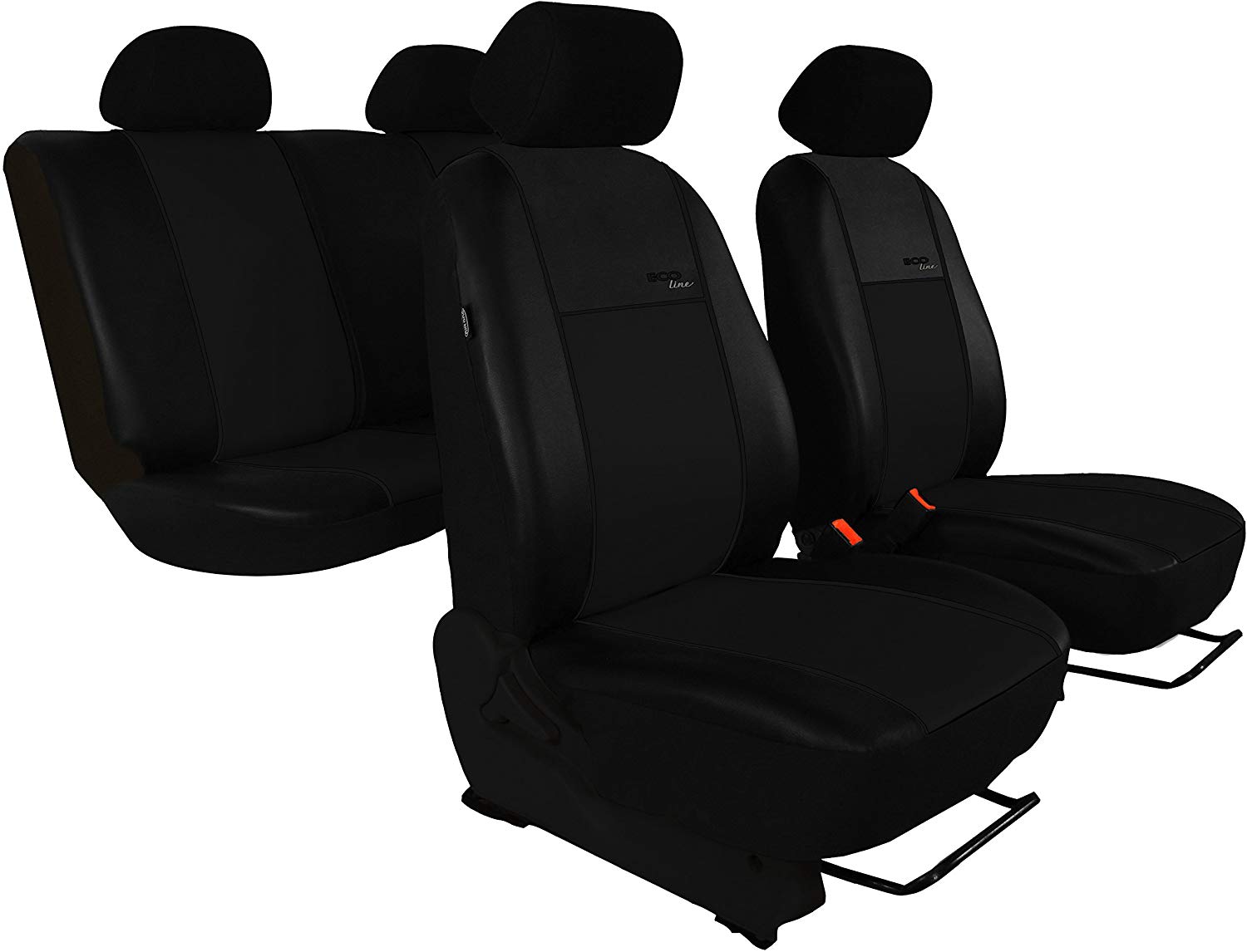 Pokter Customised Seat Covers Super Quality For Dacia Duster FL Design Eco-Line () Available in 7 Colors)