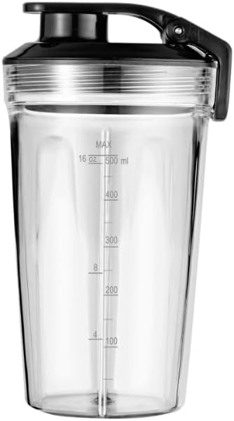 WMF Glass Shaker 530 ml Scale with Lid for Kult Pro and Kult X FS-1000050218