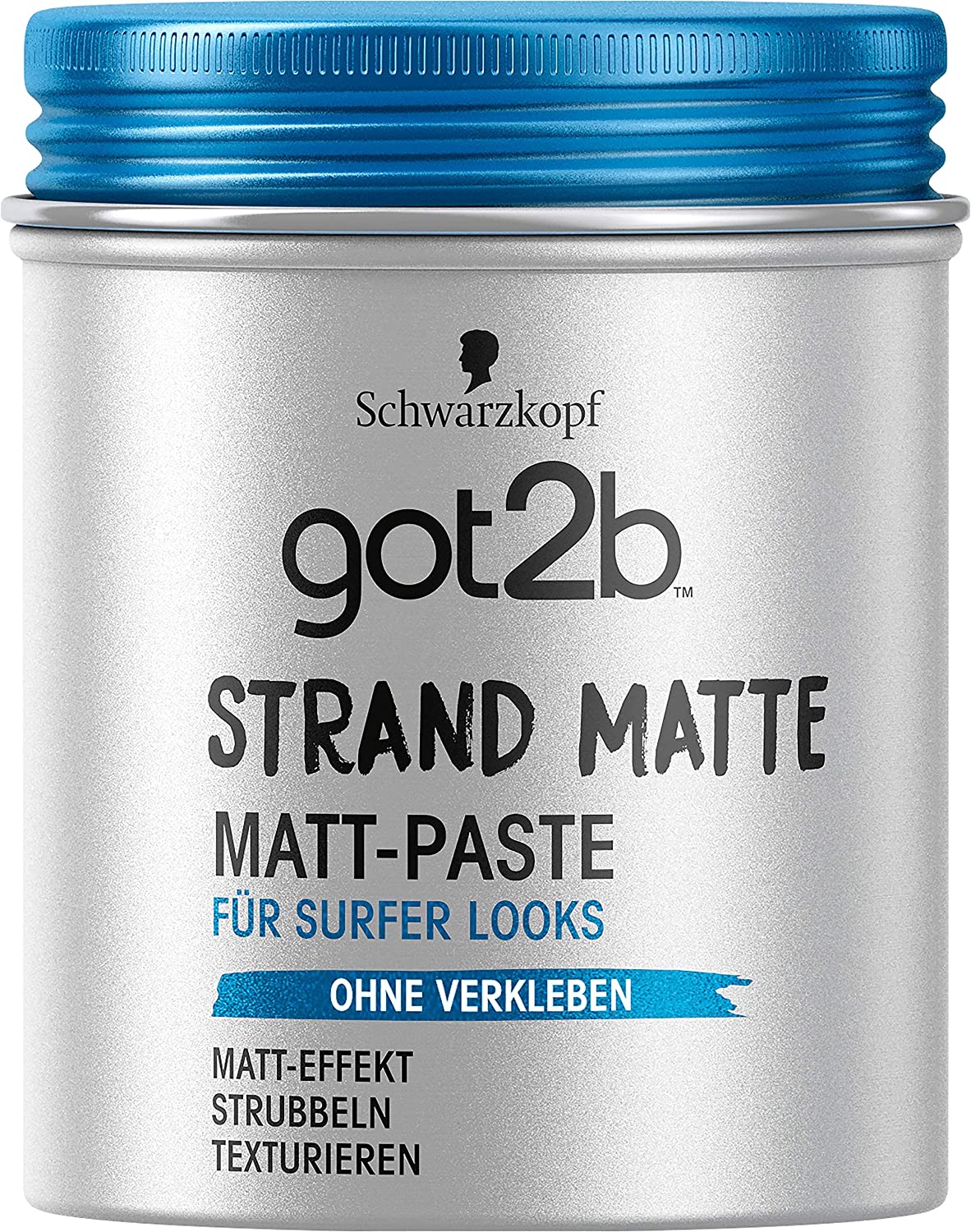 Schwarzkopf got2b Beach Matt Paste for Surfer 1 Pack Look 1 x 100 ml