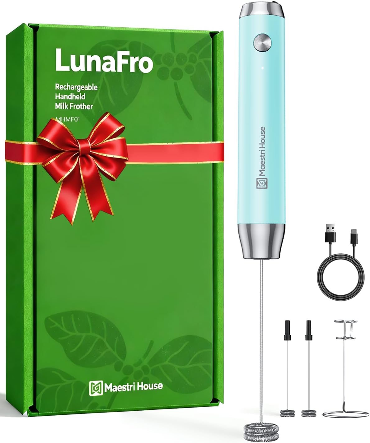 Milk Frother (Sea Blue)