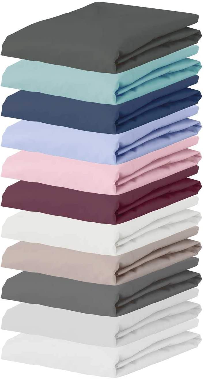 Esprit Fitted Sheet 100 X 200 Cm, Cotton Fitted Sheet, Red Sheet, Fitted Sh