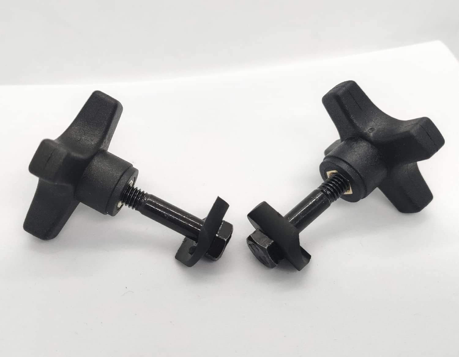 ComsenMed Rollator Knobs Replacement Arm Adjustment Knobs for Walker 1 Pair (2 Pieces) Black