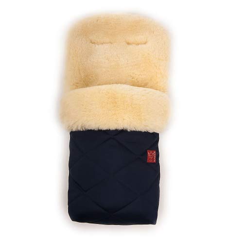 Kaiser Lambskin Foot Muff Navy