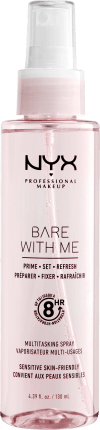 NYX PROFESSIONAL MAKEUP Multitasking Spray Bare with me Prime Set Refresh 01, 130 ml