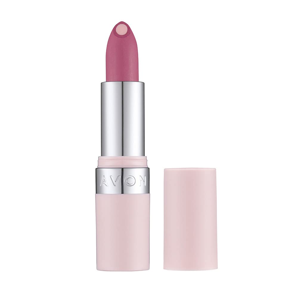 Avon Hydramatic Matte Lipstick Pink with a Hyaluronic Core for Moisturising and Plumping Lips, Available in 15 Shades, 3.6 g