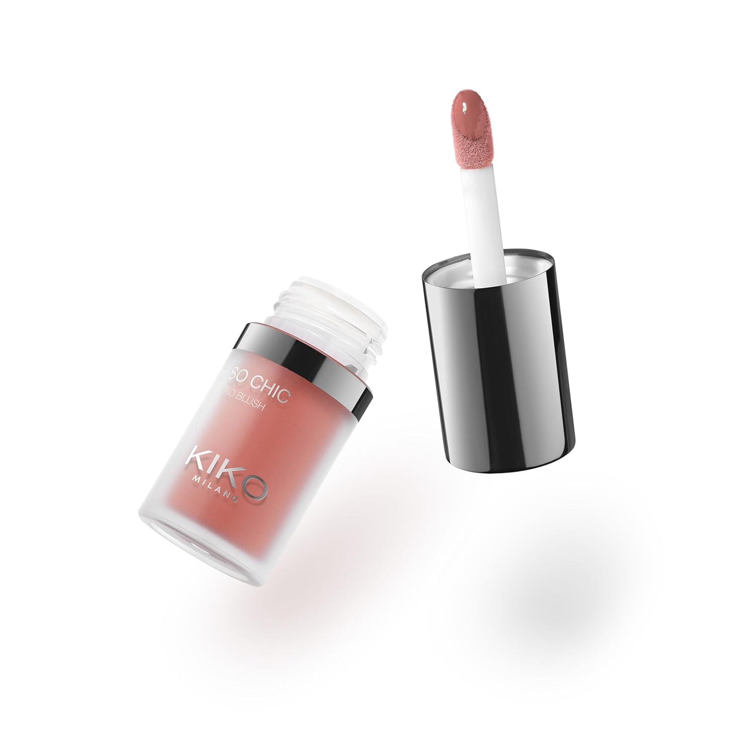 KIKO Milano So Chic Trio Blush 01, 3-in-1 Blush for Face, Eye Area and Lips