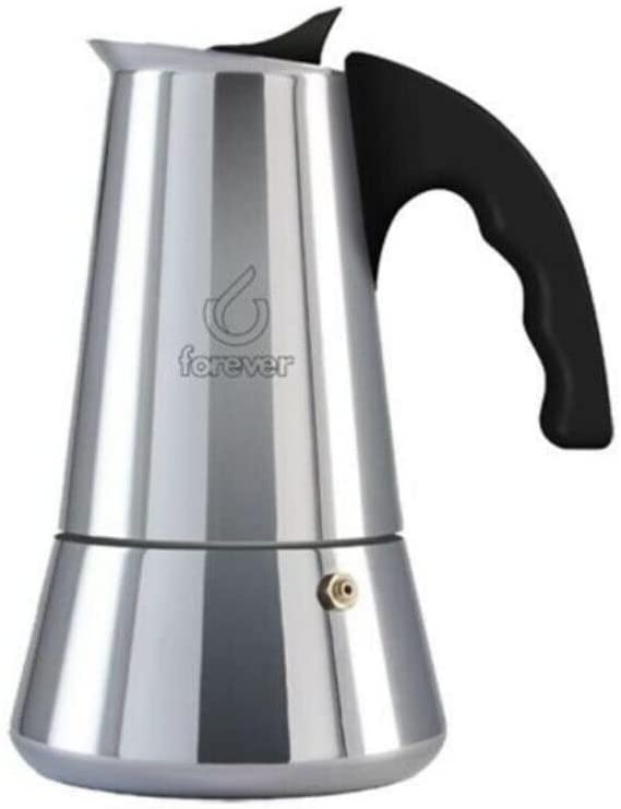 FOREVER kg121303 Miss Conny Induction Compatible 4-Cup Espresso Pot