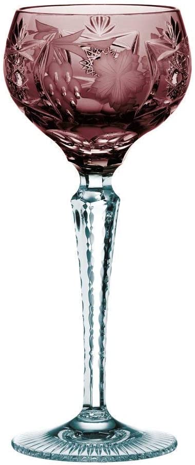 Spiegelau & Nachtmann Wine Glass with Cut Decoration, Crystal Glass, 230 ml