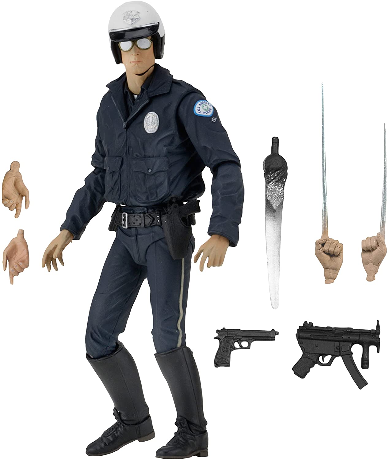 Terminator 2 51914 Ultimate 1000 Motorcycle Cop Figurine, 7-Inch
