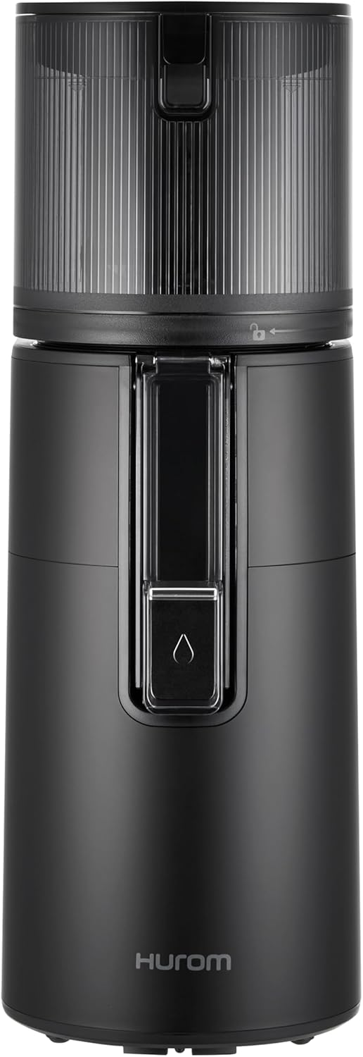HUROM | H400 | Juicer for Fruit and Vegetables | Hurom Easy Clean H400 | Cutting Bowl | 150 watts | BPA-Free | Grey