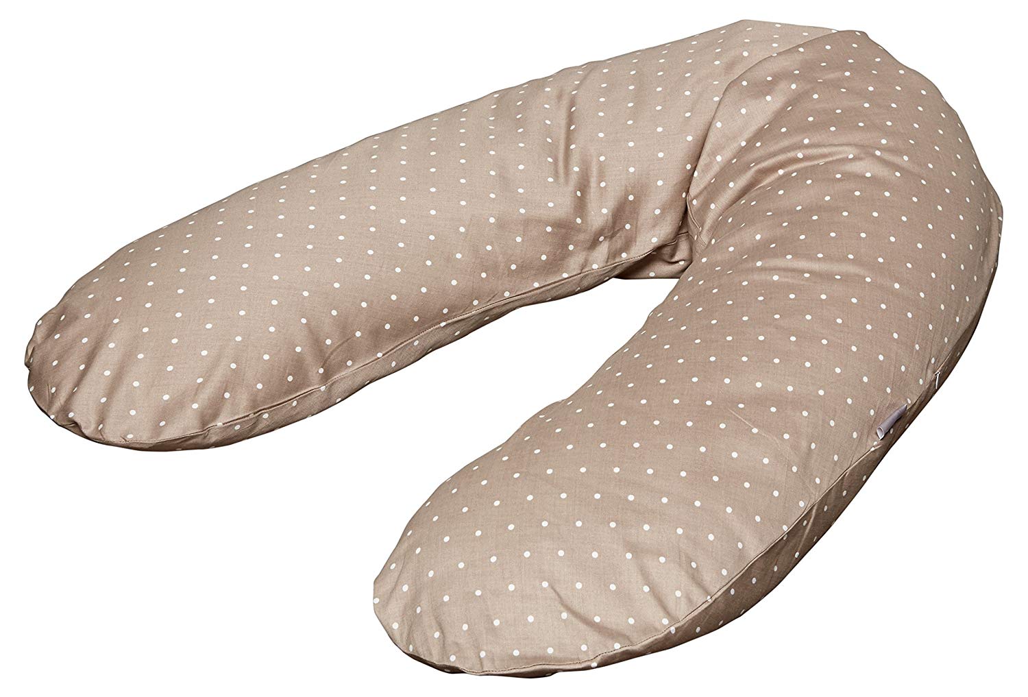 Traeumeland Träumeland T040508 Breastfeeding and pregnancy pillow/Design 11) with Low-Noise EPS Polystyrene Bead Filling/100% Cotton, Size 190 cm