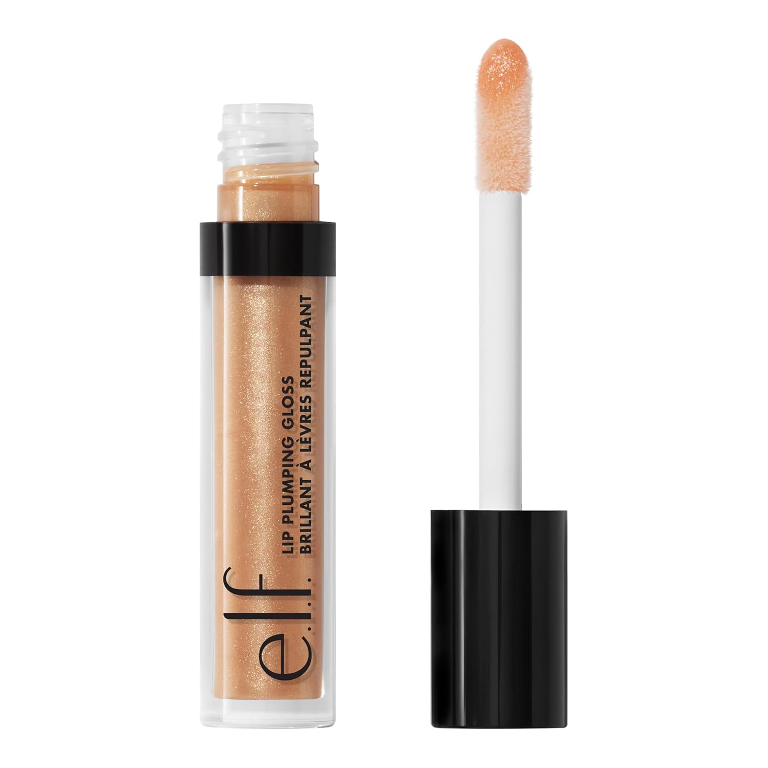 e.l.f. eleven. lip plumping gloss - champagne glam