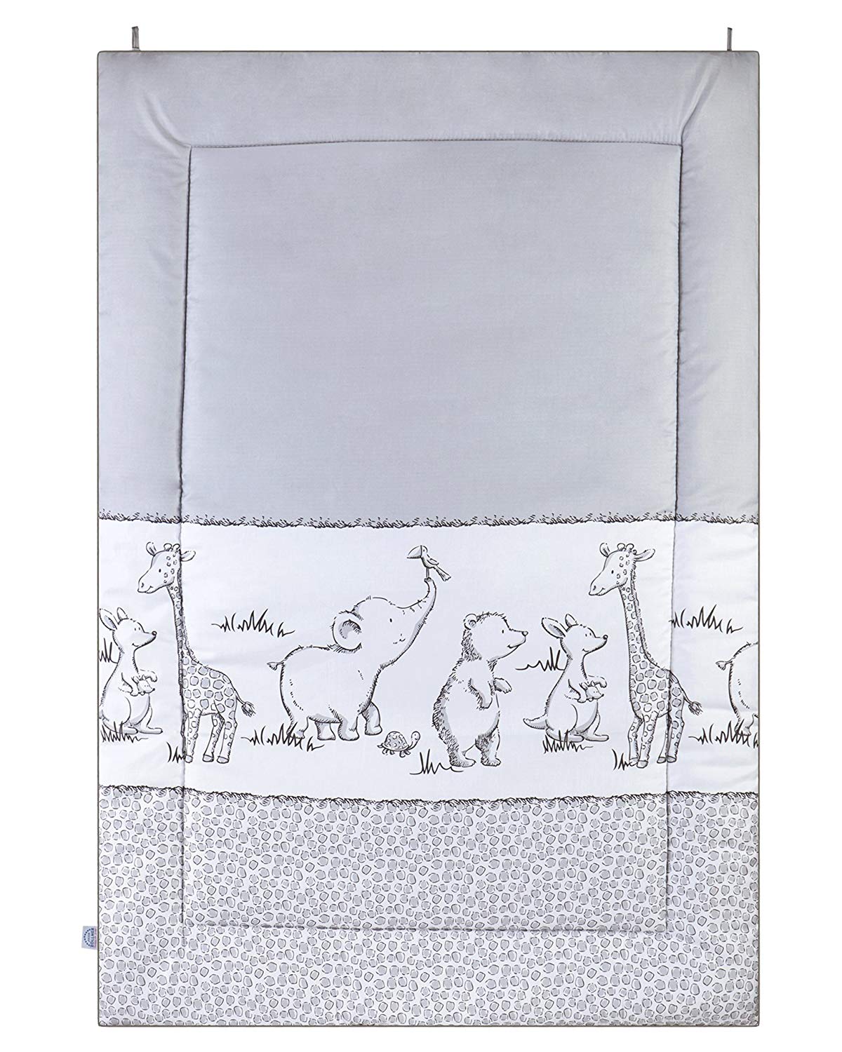Julius Zöllner 9500116100 Play Mat 95 x 135 cm Safari grey
