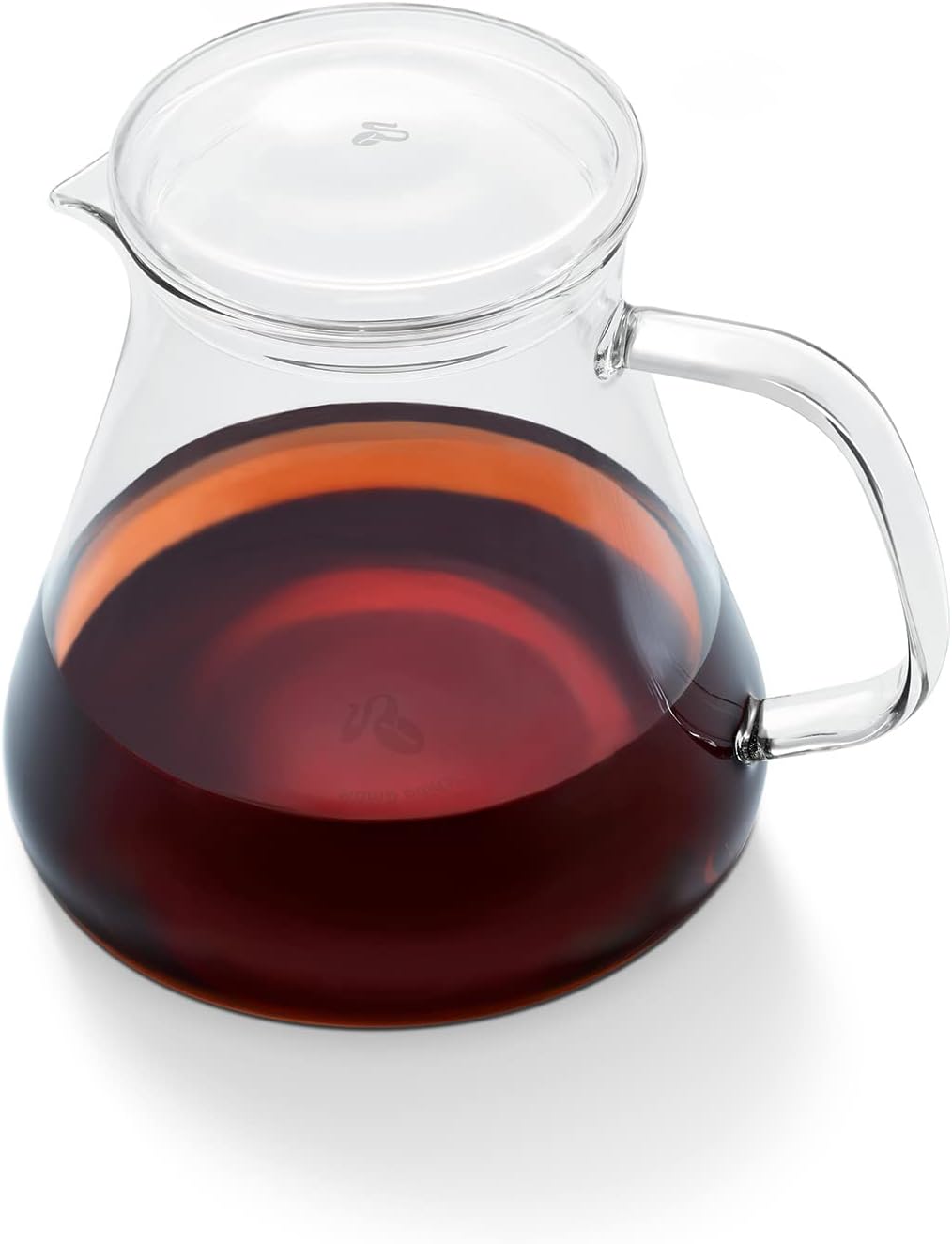 Tchibo Borosilicate Glass Carafe Lid Heat Resistant 600ml