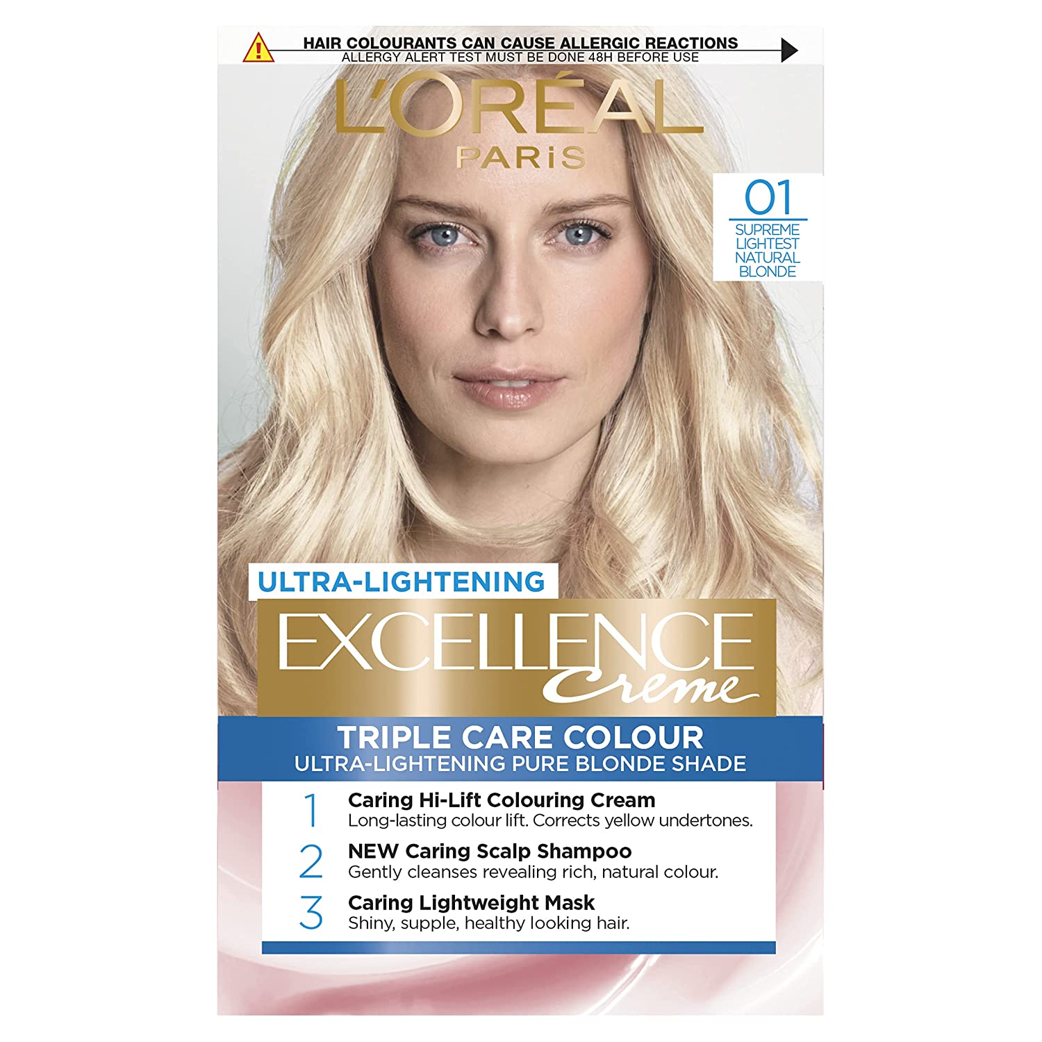 L'Oréal Paris L \ 'Oreal Excellence Blonde Supreme permanent hair color 01 Light test natural blonde