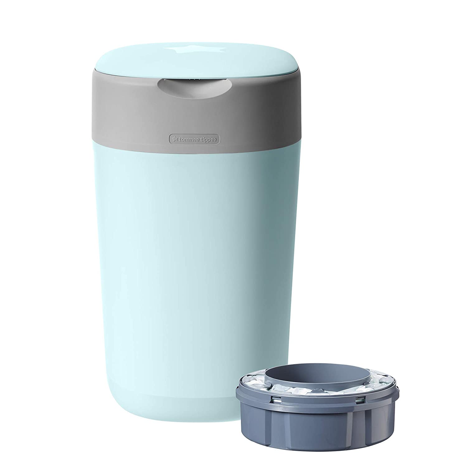 Tommee Tippee Twist & Click Sangenic Tec, Holds Up To 30 Nappies, Odour-Pro