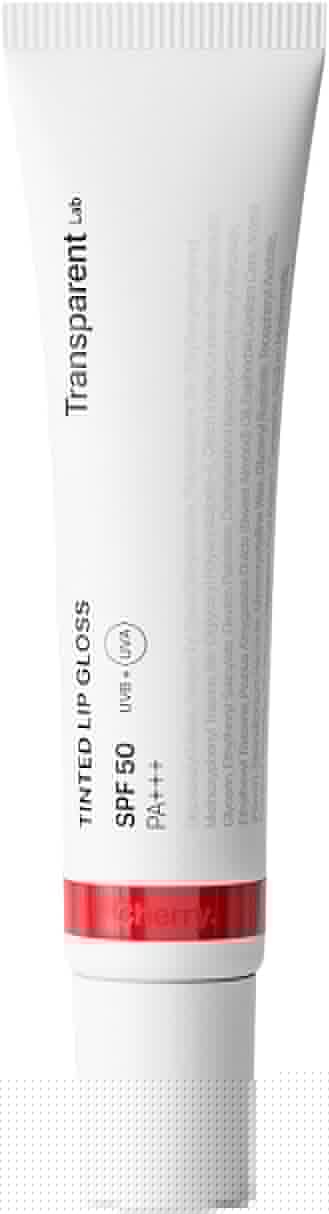 Transparent Lab Tinted Lip Gloss Cherry Tinted Moisturizing Lip Balm with SPF50