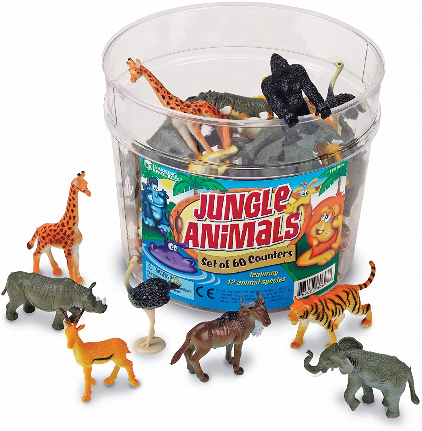 Learning Resources Jungle Animal Counters