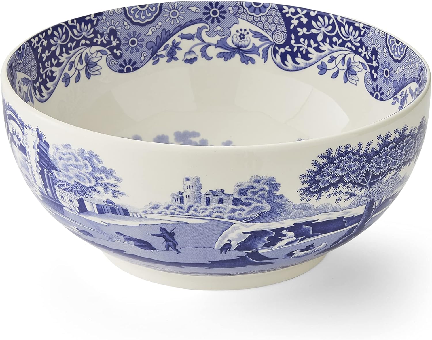 Portmeirion Spode - Blue Italian - Round Bowl - 27.5 x 27.5cm