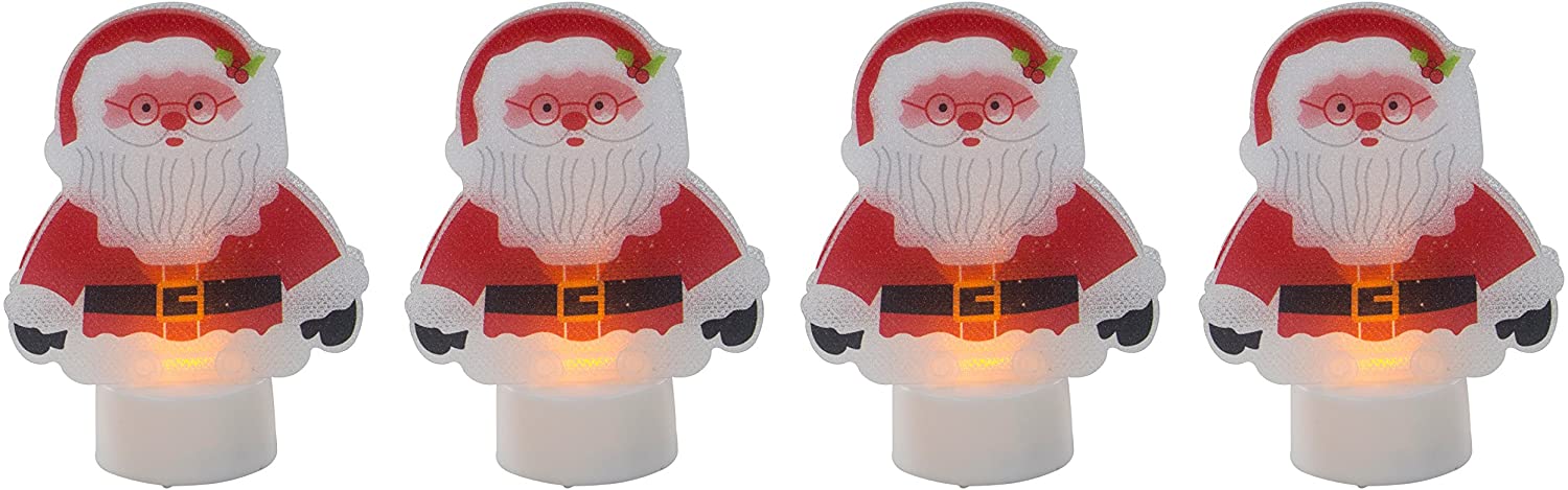 Decoline Led Tealight With Motif Set Of 4