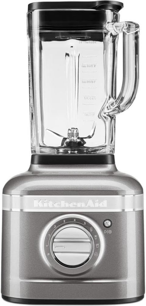 KitchenAid ARTISAN K400 Stand Mixer 5KSB4026EMS 1200W 1.4 Liter Silver Medallion Silver