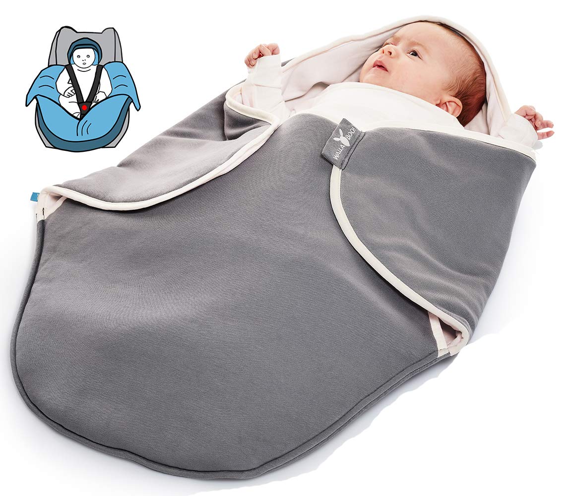 Wallaboo Coco Swaddling Blanket Universal for Baby Seat, Car Seat, e.g. For Maxi-Cosi, Römer, for prams