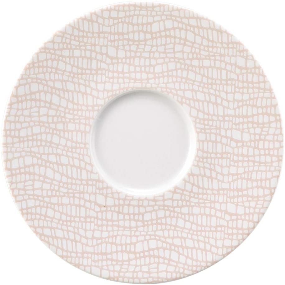 Seltmann Weiden 001.743813 Fashion Posh Rose COMBI Saucer 16.5 cm White/Pink