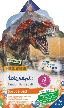 tetesept Children's bath additive T-Rex World, 40 g