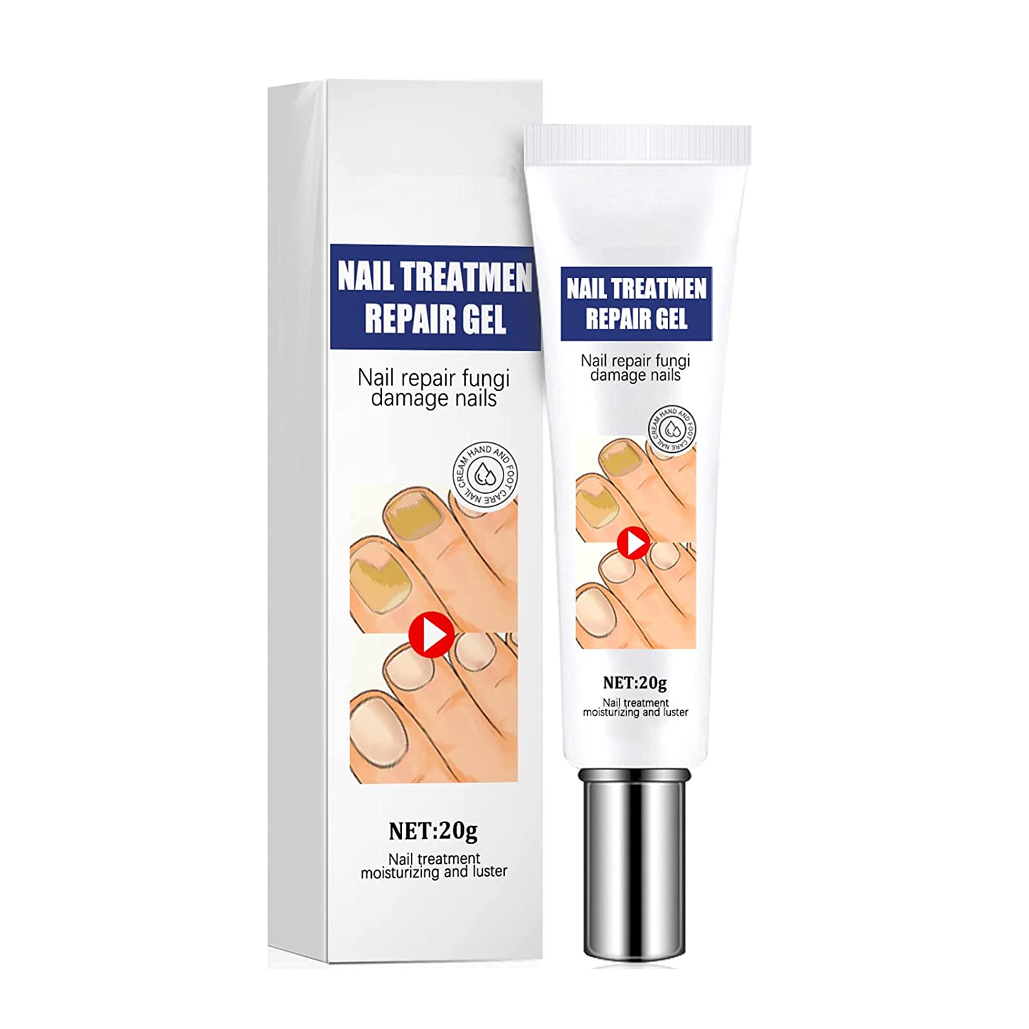 PETSBURG Toenail Mushroom Treatment Fingernail Gel Repair Cream Fungus Damage Nails , item.