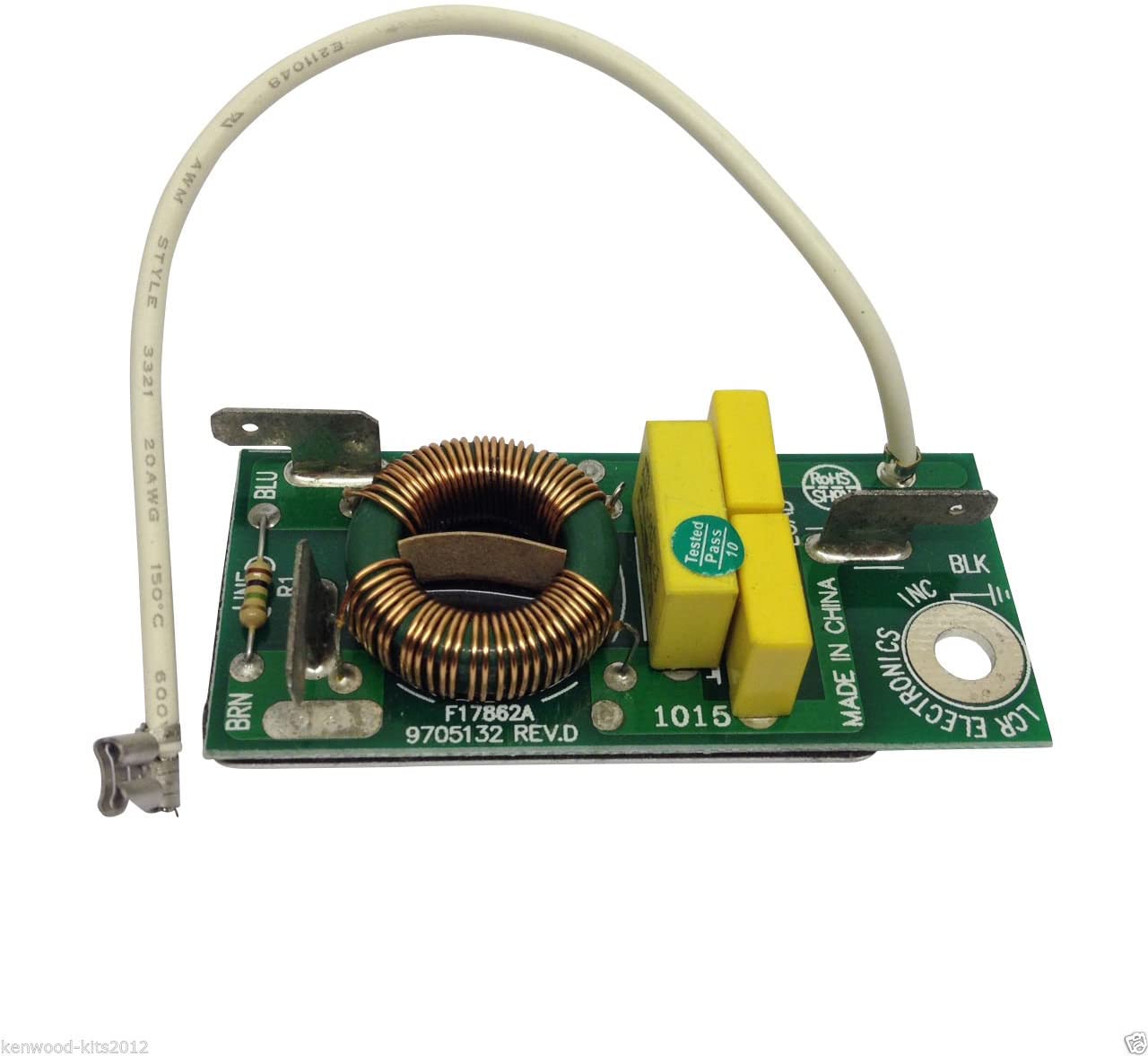 KitchenAid Stand Mixer RF interference Filter Board (RFI PCB) 9705132 with Lead