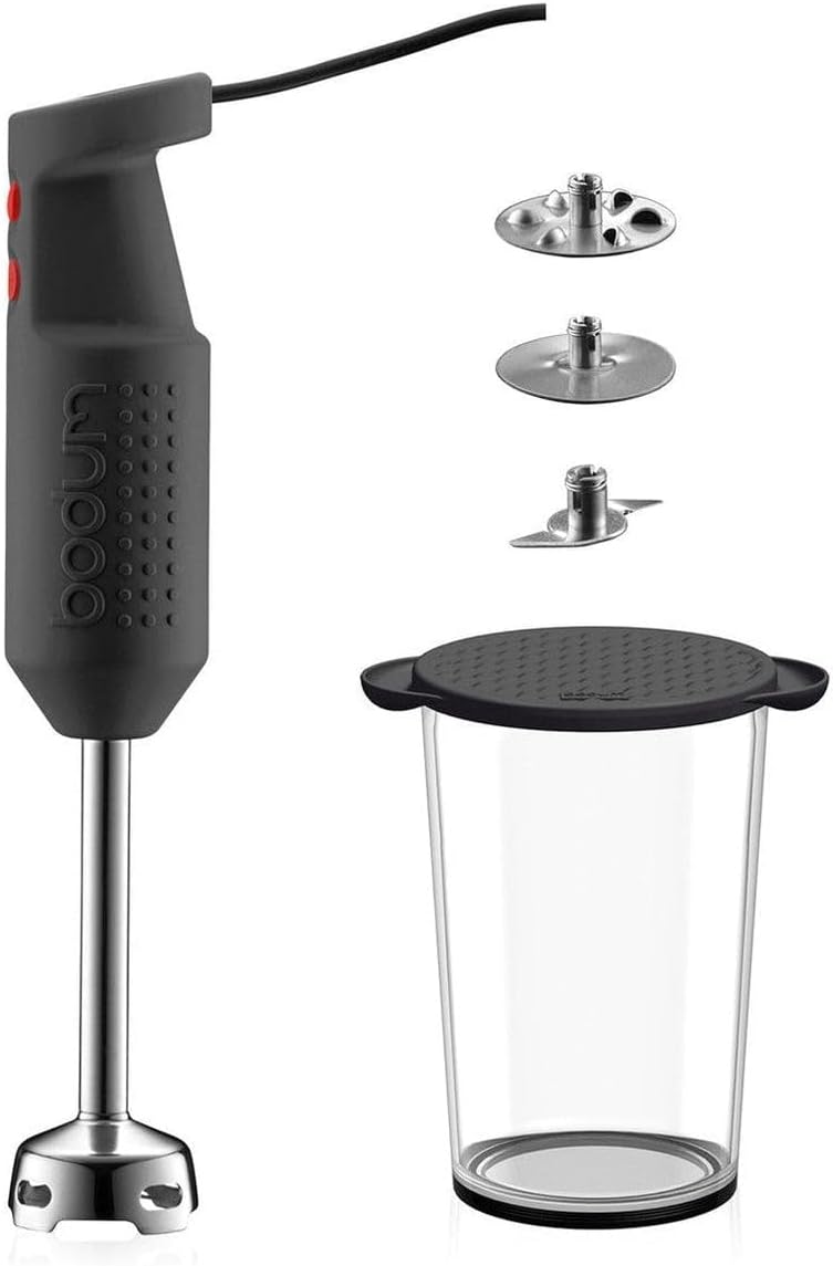 Electric blender stick with accessories, 200 W