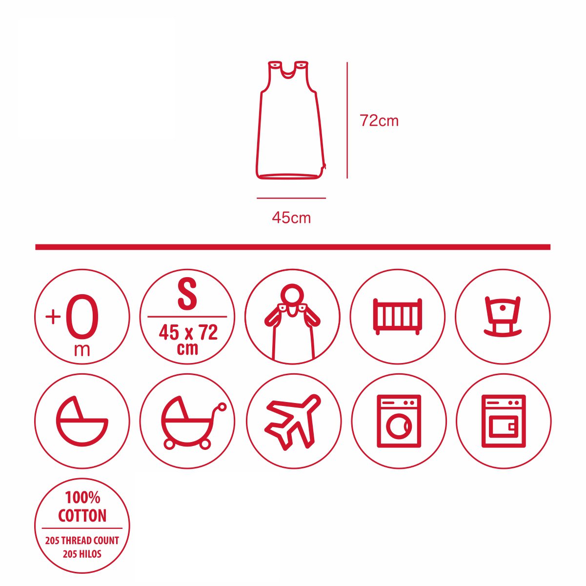Cambrass 40440 Be Universe Sleeping Bag 90 cm Grey