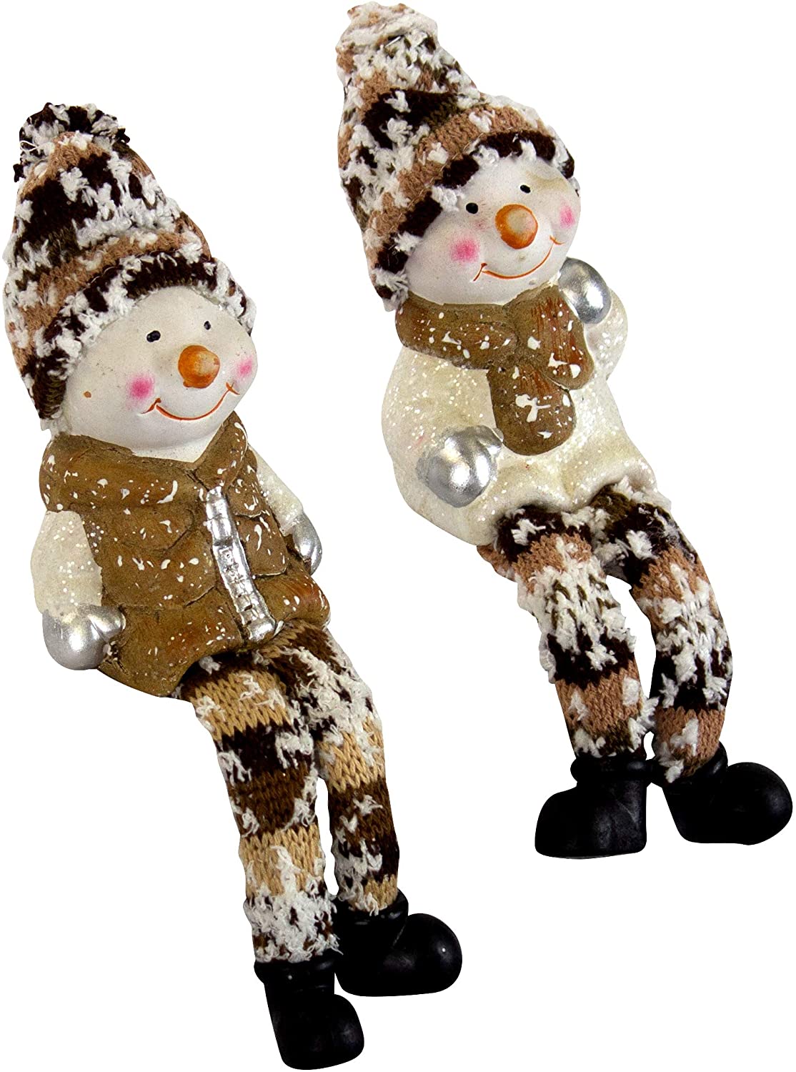 DARO DEKO Decorative edge stool snowman