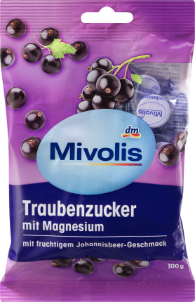 Mivolis Grape sugar currant with magnesium, 100 g