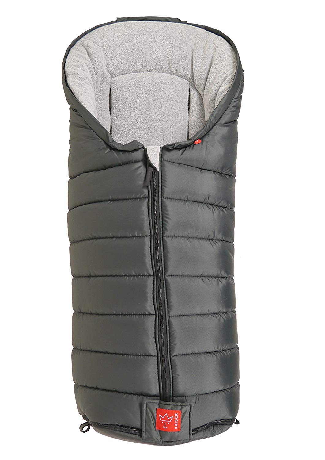 Kaiser Thermo Fleece Foot Muff Finny for Buggy Black