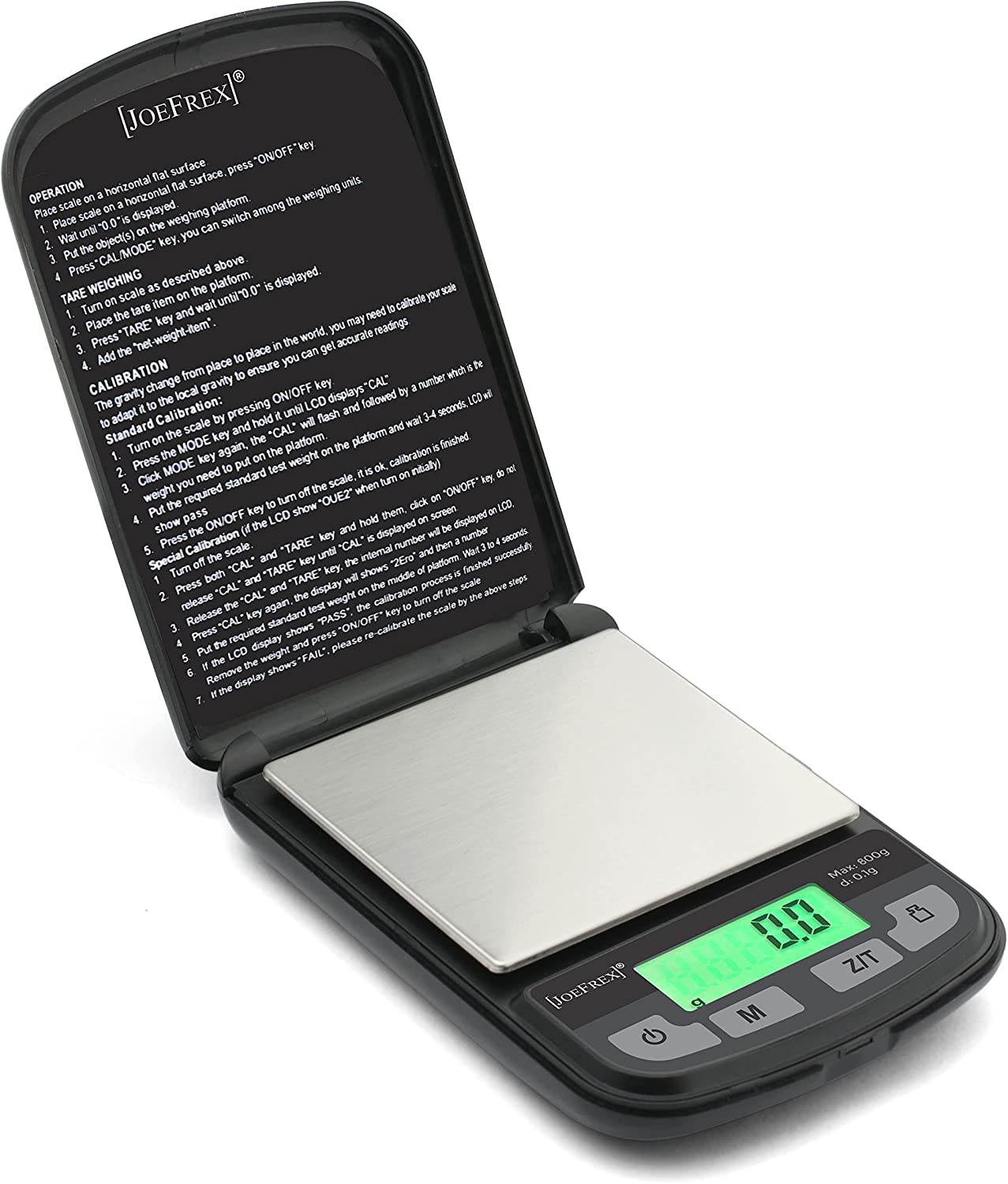 JoeFrex BW-500 Digital Special Accuracy Weighing Machine Scale Balance 0.1g to 500g