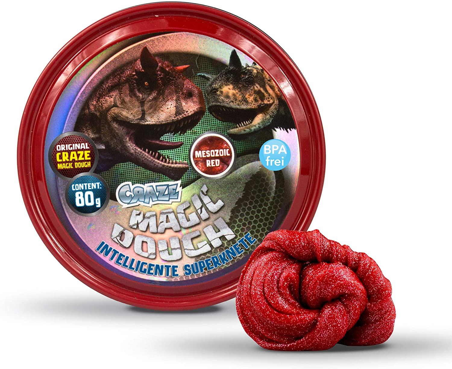 Craze Magic Dough-Intelligent Modelling Clay 80g Various Colours and Effect
