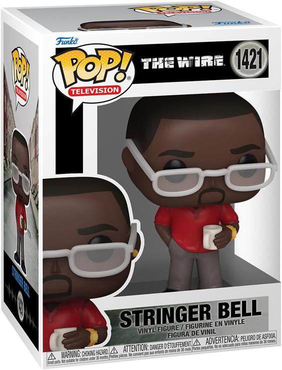 Funko POP! TV: The Wire - Stringer - Collectible Vinyl Figure - Gift Idea - Official Merchandise - Toy for Children and Adults - TV Fans - Model Figure for Collectors and Display