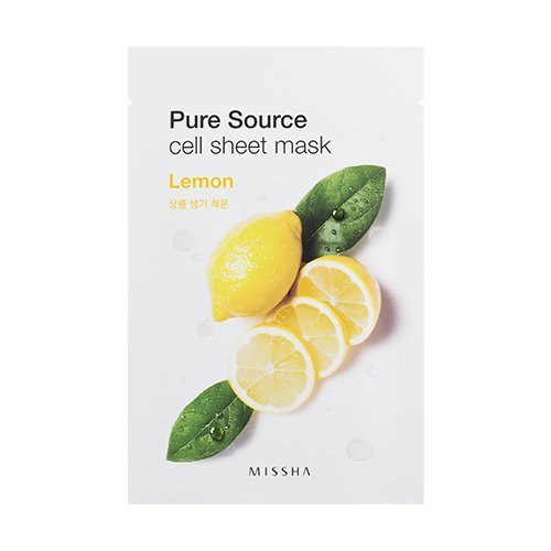 Missha Pure Source Sheet Mask (Lemon) – 1 Pack