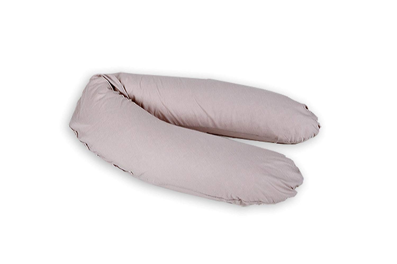 Traeumeland Träumeland T040508 Breastfeeding and pregnancy pillow/Design 11) with Low-Noise EPS Polystyrene Bead Filling/100% Cotton, Size 190 cm