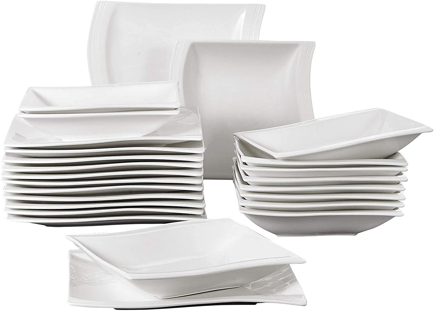 Malacasa, Flora Series, Dinner Service For 6/12 People