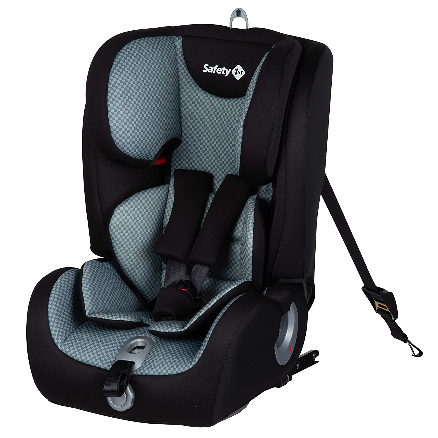 Safety 1st Ever Safe Plus or Ever Fix Child Seat, Grows with Your Child, Group 1/2/3 Car Seat with 5-Point Harness (9-36 kg), Usable from Approx. 9 Months to Approx. 12 Years