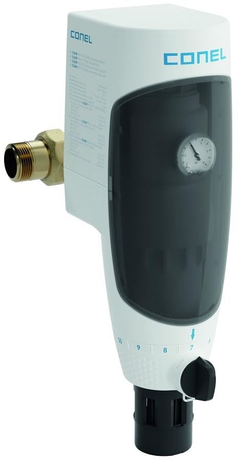 Conel House Water Station Clear/Pro/RD Backwash Filter with Pressure Regulator - New Generation DN 25 | 1 Inch