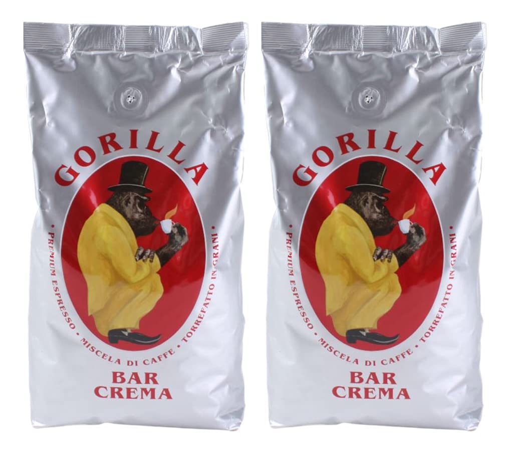 Joerges 2x Espresso Gorilla 1.000g Bar Crema
