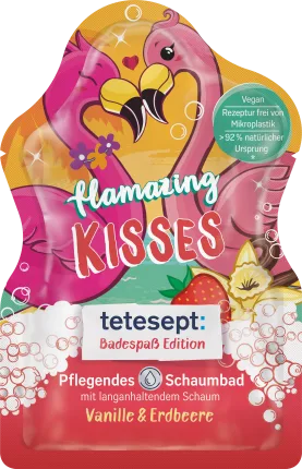 tetesept Bubble bath Flamazing Kisses, 40 ml