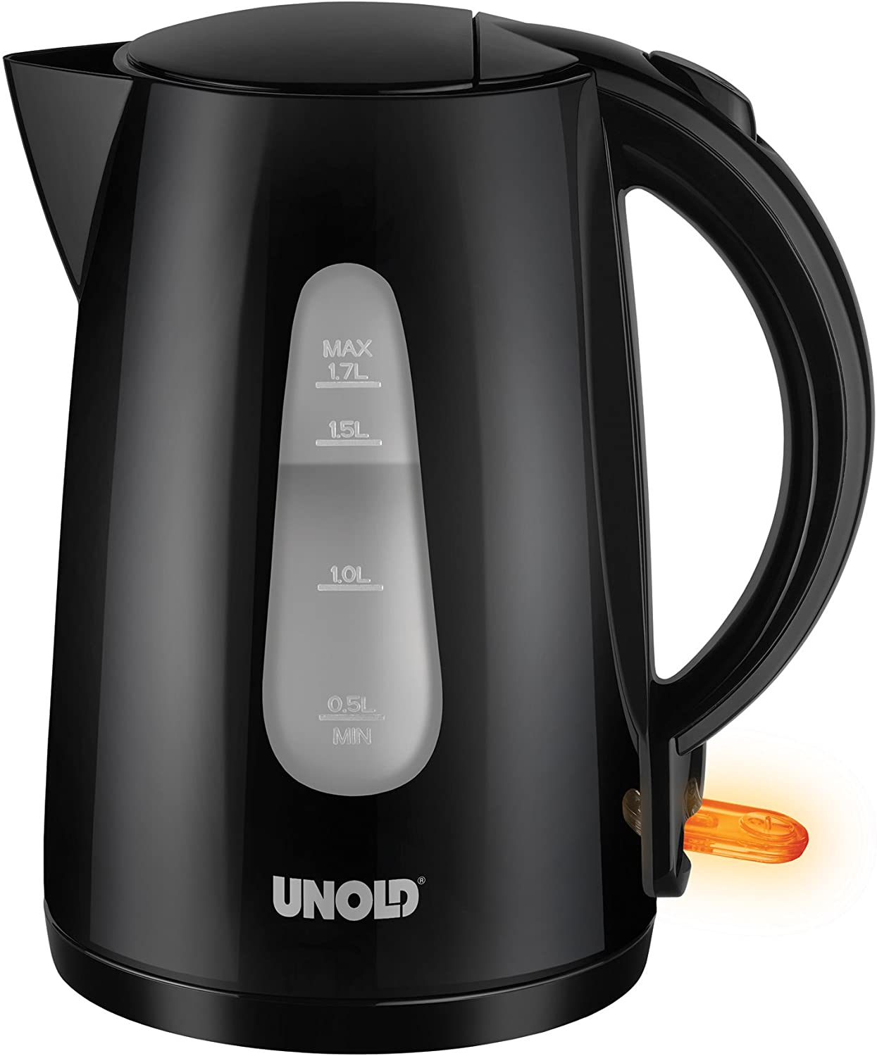 Unold 18535 Flash Maker Easy Black, 1.7 Litre, 2200 Watt, Black
