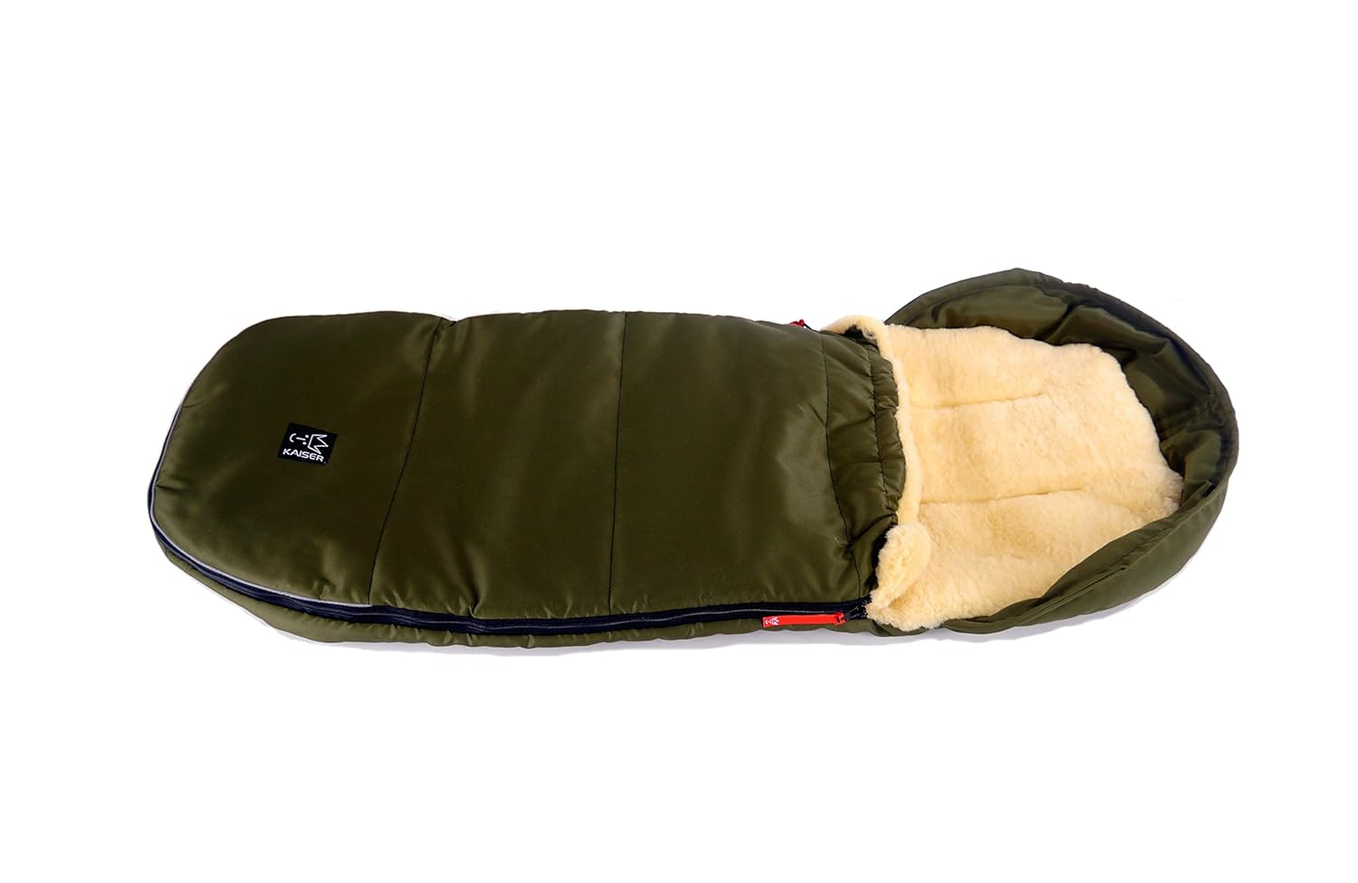 Kaiser Lenny Lambskin Foot Muff Navy